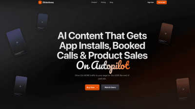 Slideshowy - AI tool for Marketing