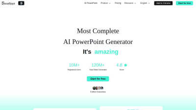Smallppt - AI tool for Content Creation