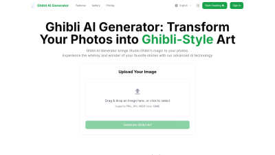 Ghibli AI Generator - AI tool for AI Assistants