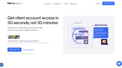 LinkMyAgency - AI tool for Marketing