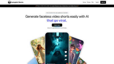 Autopilot Shorts - AI tool for Content Creation