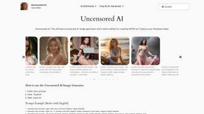 Uncensored AI - AI tool for Content Creation