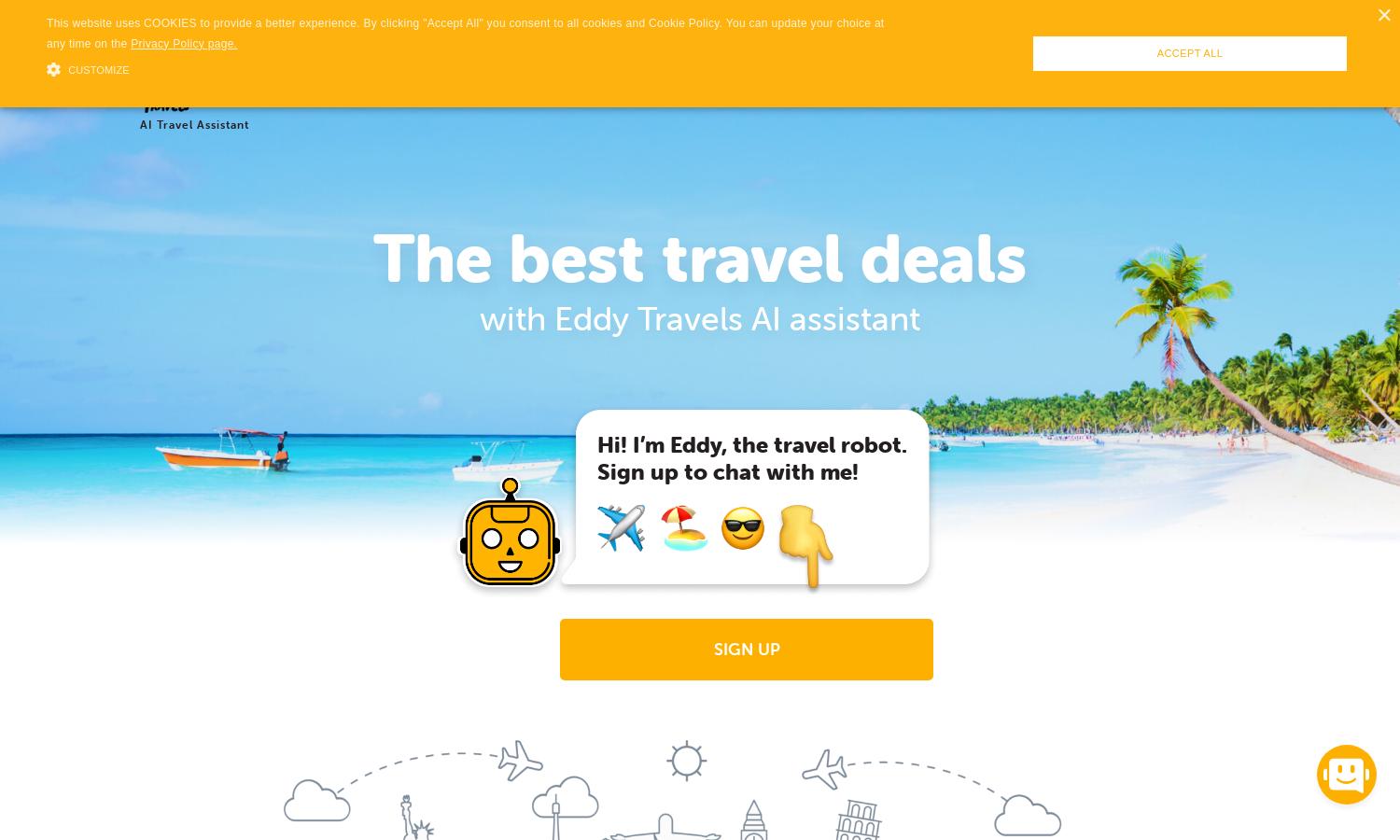 Eddy Travels Website