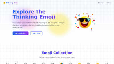 Thinking Emoji - AI tool for Content Creation