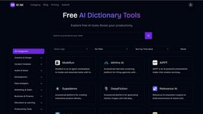 Free AI Tools list Best Directory for AIJet - product for productivity