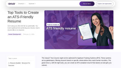 avua - AI tool for Career & Jobs