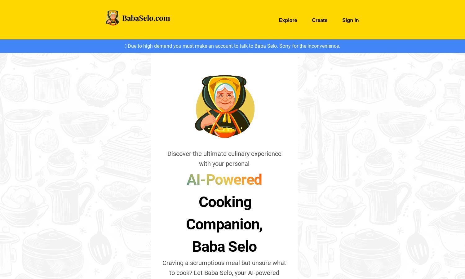 Baba Selo Website