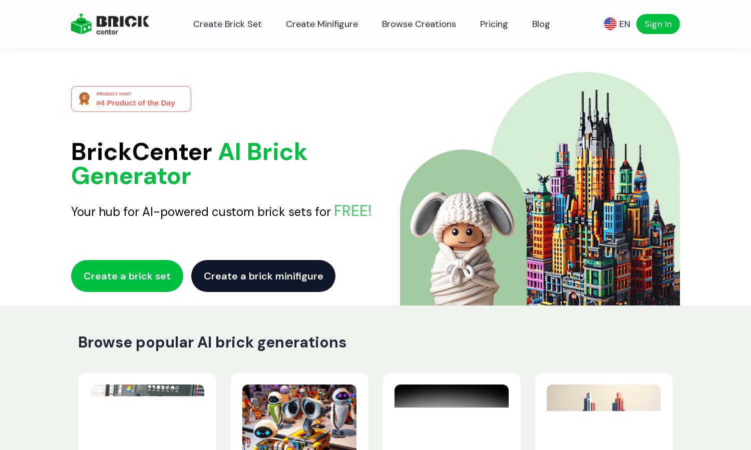 BrickCenter Website