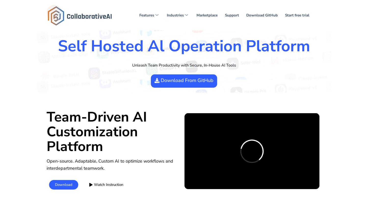 CollaborativeAI Website