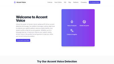 Accent Voice - AI tool for Accessibility