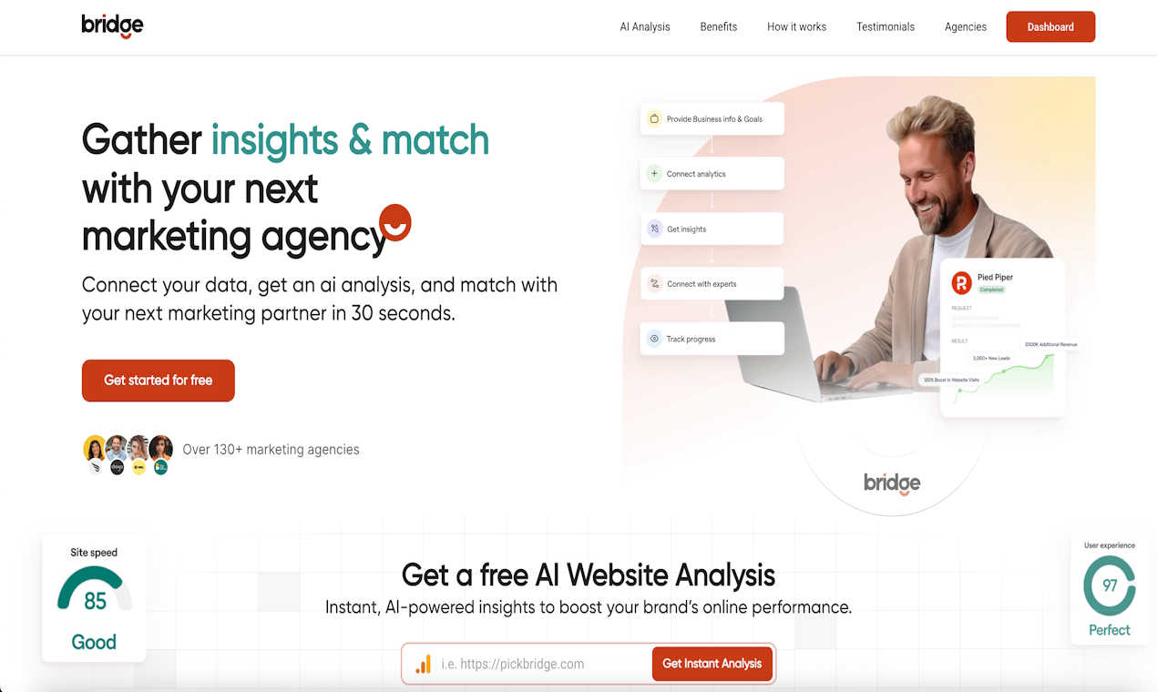 Bridge application interface and features