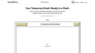 TempEmail - AI tool for Email Tools