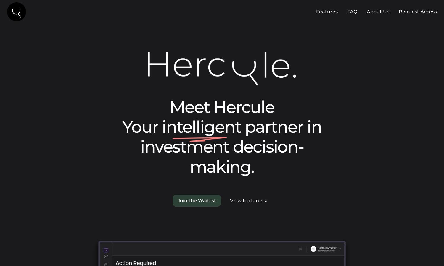 Hercule Website