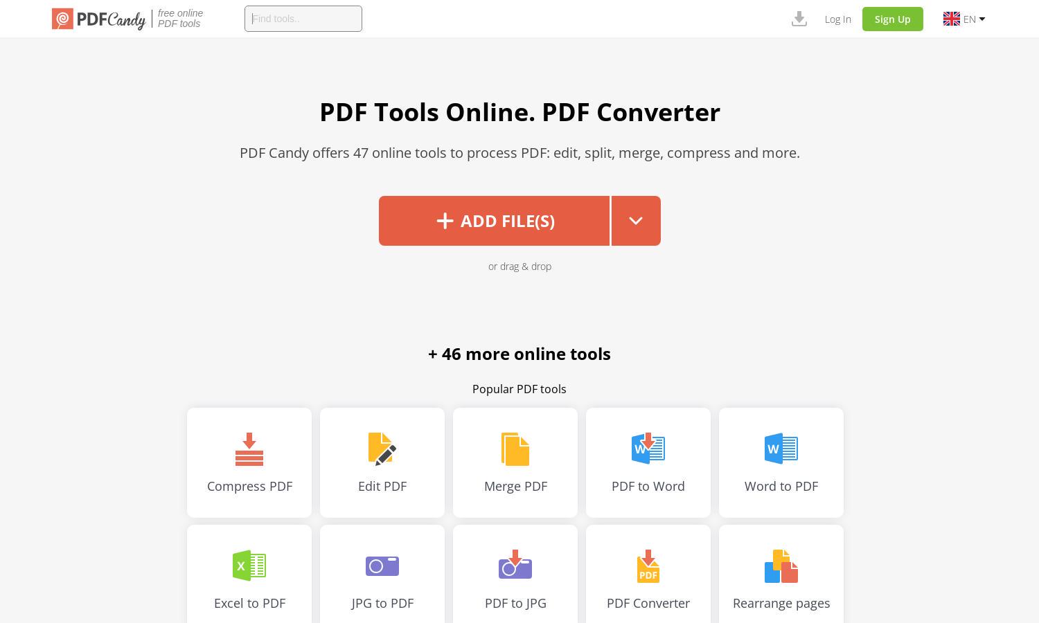 PDF Candy Website