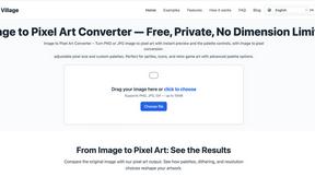 Pixel Art Village - product for Design Tools