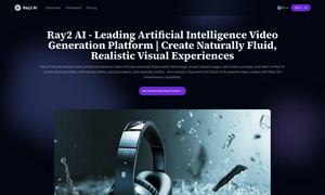 Ray2 AI Website