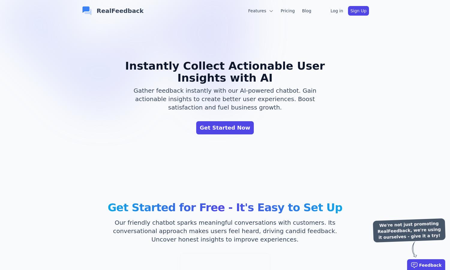 RealFeedback Website