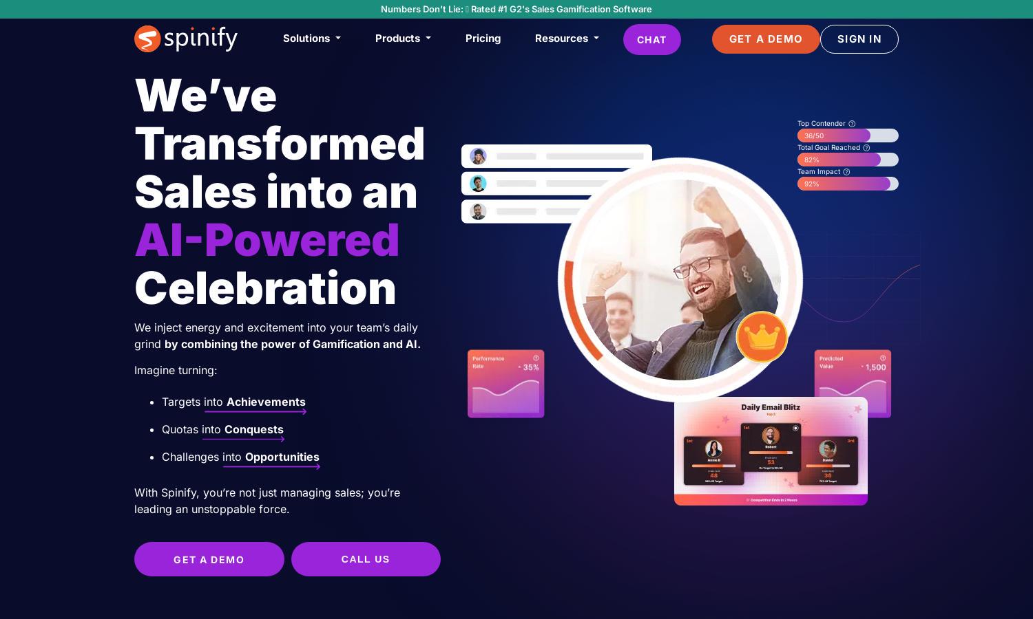 Spinify Website