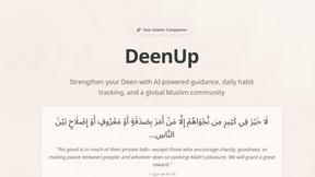 DeenUp - product for productivity